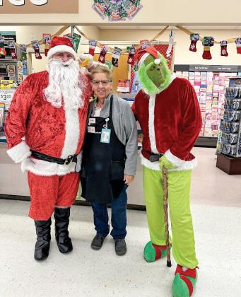 Pick-n-Save employees were happy to welcome their special guests into the store, including Pick-n-Save cashier Bonnie.