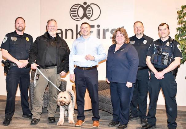 Bank First donates $3,000 to Wautoma Police Department