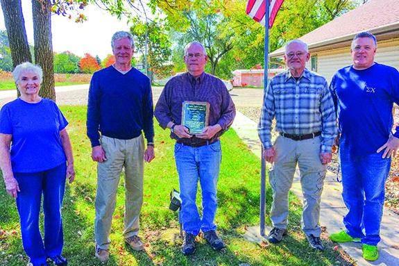 Jim Peirce honored for his years of service 
