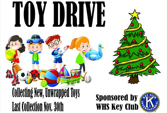Wautoma High School Key Club sponsors toy drive
