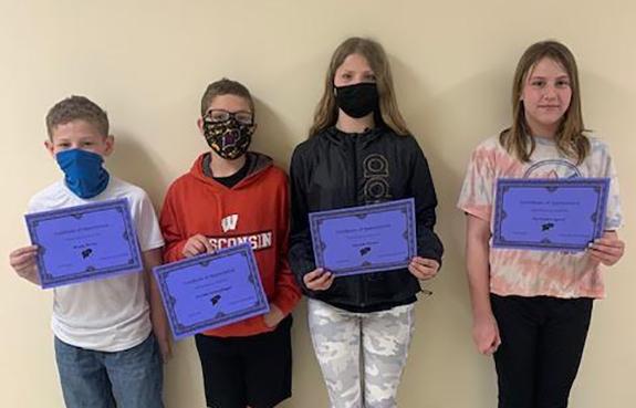 Coloma Elementary Third Quarter Honor Roll recipients