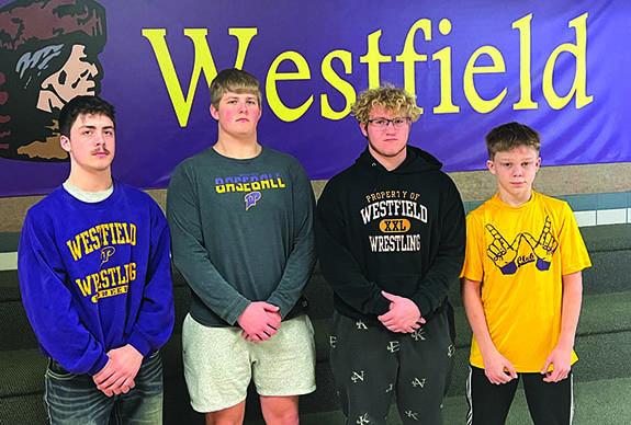 Conference honnors included: Holden Hockerman 2nd Team at 160, Ty Monfries 1st Team at HeavyWeight, Stephan Foster 2nd Team at 220, and Lincoln Beyer 2nd Team at 106.