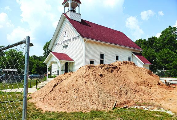 Saxeville Community Church and Pantry is expanding and remodeling. The pantry will temporarily operate as a drive through at St. John’s Lutheran Church parking lot (W4570 County Road A) in Saxeville on the first Saturday, Aug. 5, 9 to 10 a.m. and Sept. 2nd, 9 to 10 a.m.  Saxeville Community Church is grateful to St. John’s for helping us during this construction project. 
