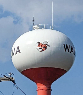 The antenna installed on the Wautoma water tower will improve communication across the county for amateur radio operators in the area to improve emergency response capabilities. The repairs, coupled with the installation of the new antenna has also saved thousands of dollars in potential replacement costs. 