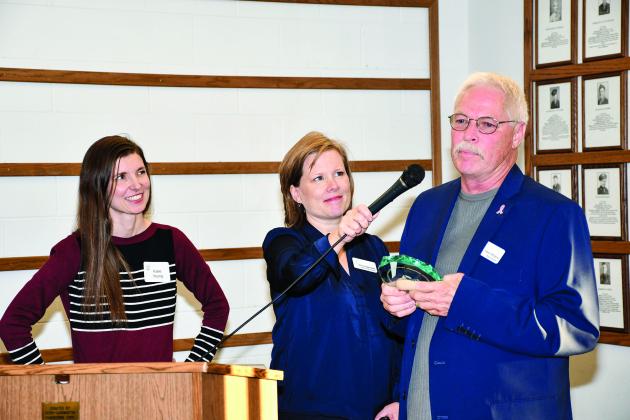 Dave Williams presented The Community Foundation Keystone Award