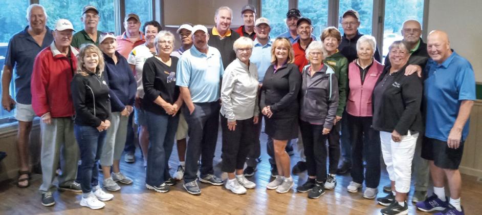 Waushara Country Club monthly Member Golf Outing participants