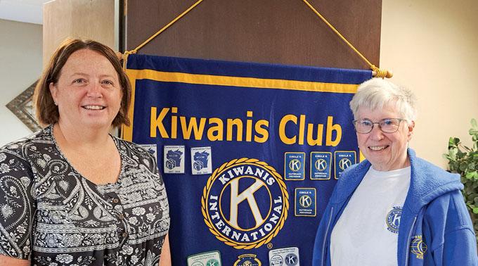 Jennifer Pulvermacher inducted into Kiwanis Club