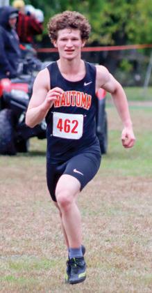 Wautoma/Wild Rose senior James Howen finished with a time of 21:46.89 during the SCC Cross Country meet on Oct. 12.